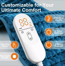 Heating pad for Back Neck Shoulder Abdomen Knee and Leg Pain Relief 
