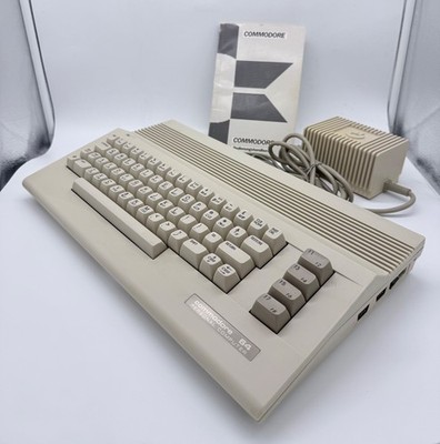 Commodore 64 C64 Computer Netzteil Handbuch 1J Gewährleistung RETRO Vintage look