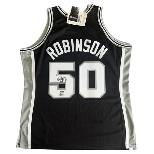 David Robinson San Antonio Spurs Signed Mitchell & Ness 1998-99 Authentic Jersey