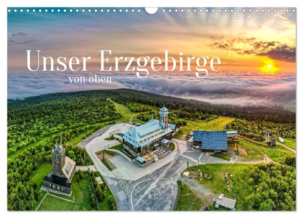 Calendar 2027 · US Version · Our Ore Mountains From Above (Wall Calendar 2027 17-image