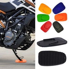 2pc Motorcycle Bike Side Stand Kickstand Pad Plate Puk Puc Puck UK