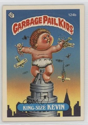 1986 Garbage Pail Kids Series 3 King-Size Kevin (No Copyright on Front) 1o1f