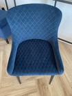 Debenhams Ottoman Storage Bench Blue