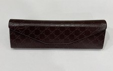 Gucci Brown GG Monogram Hard Case Glasses/Sun...