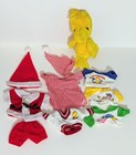 Vintage Woodstock Plush Doll with 2 Outfits & 4 Shirts, 9" Tall, Peanuts — photo 1