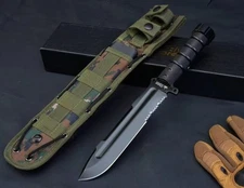 Russian KIZLYARAUS-8 steel EDC small straight knife