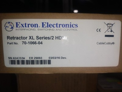 (BRAND NEW) Extron 70-1066-04 Retractor Series 2 HDMI.