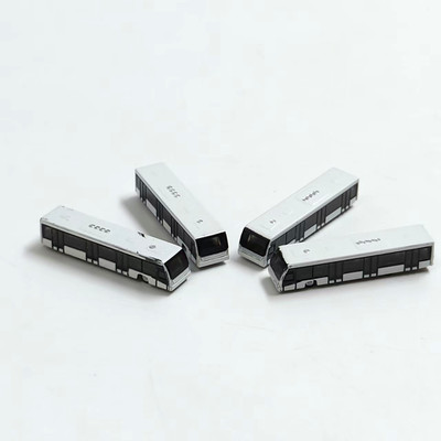 1：500 Airport Shuttle Bus Diecast Modell, Bus, Vehicle, Collectible, Scene Decor