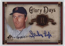 2005 SP Legendary Cuts Glory Days Auto 22/25 Sparky Lyle #GD-SL Auto n8a