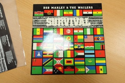 33 Tours LP Vinyl Bob Marley Survival Tuff Gone