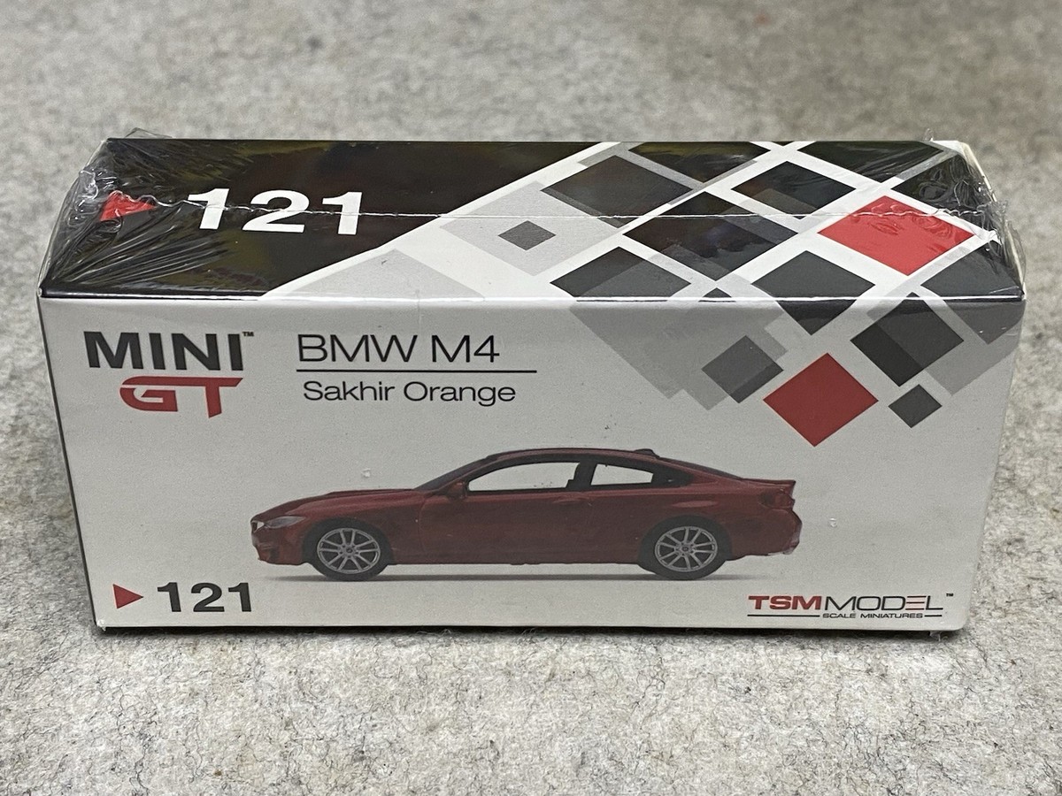 MiniGT BMW M4 (F82) Sahir Orange RHD No.121 | eBay