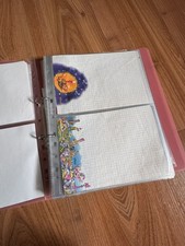 Diddl Sammlung 90er Konvolut Ordner, Bl&auml;tter, T&uuml;ten, Klebis &uuml;ber 110 Teile #4