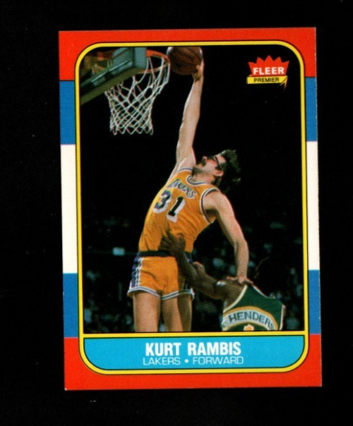 30969* 1986 Fleer # 89 Kurt Rambis