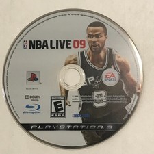 NBA Live 2009 (Sony PlayStation 3, 2008) PS3 Tested