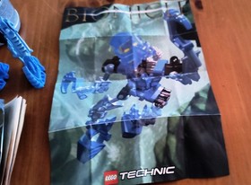 LEGO Technic Bionicle Gali 8533 (2001) Complete Set in Canister w/ Manual