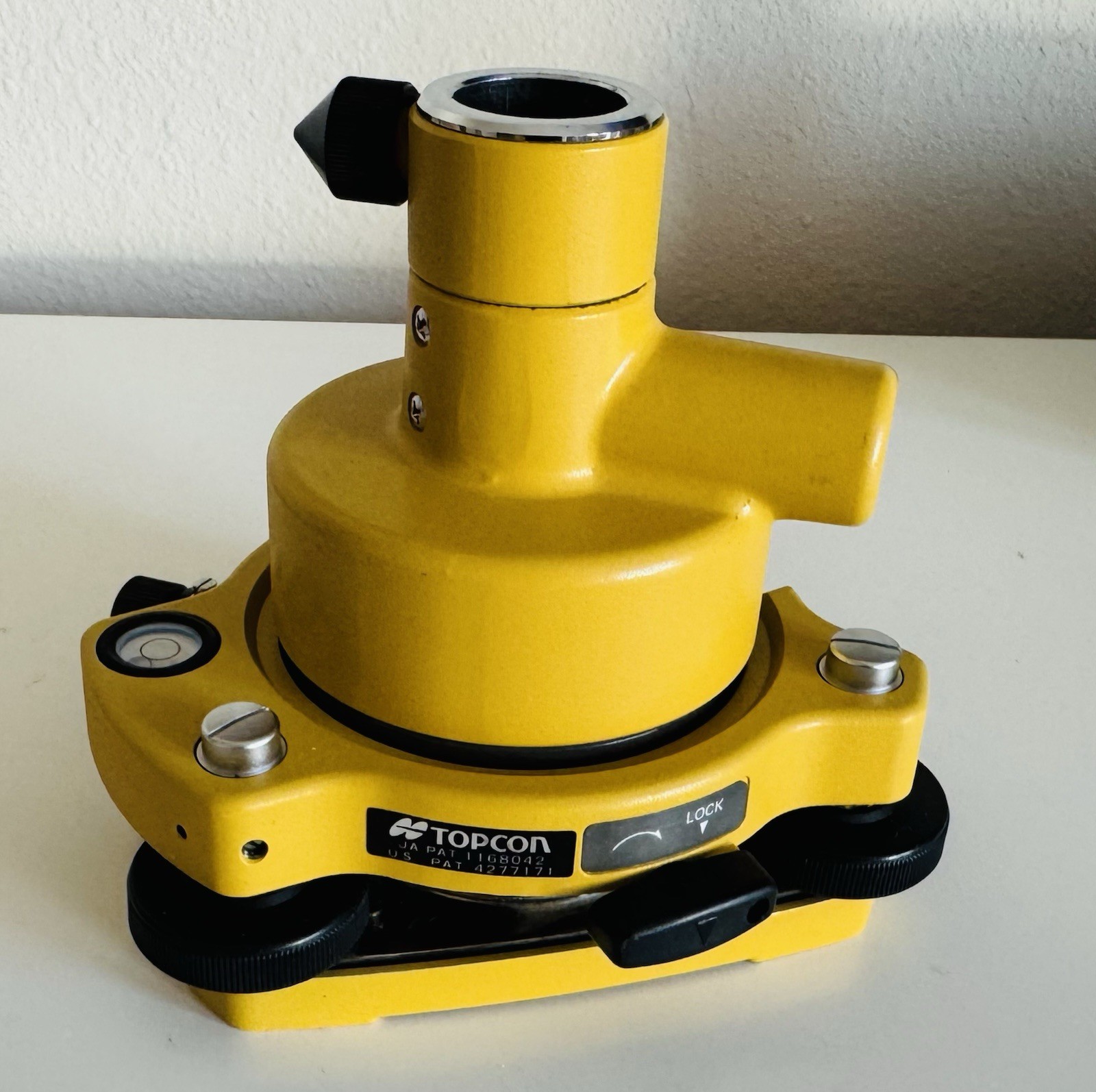 TOPCON TR-8P TRIBRACH & S2 ADAPTER FOR RTK GPS GNSS BASE, SURVEYING, SOKKIA