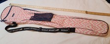 44" Scout Sport Women's Lacrosse Pink Case Field Hockey Laxers Zip It & Rip It