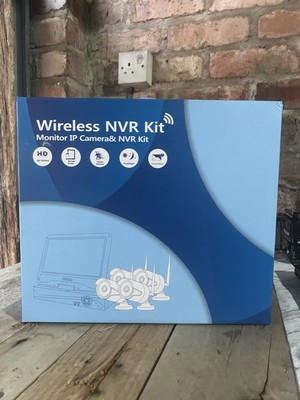 HiSeeU WK 4CH WiFi CCTV Kit 3MP Überwachungskameras mit NVR - komplett
