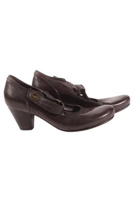 Escarpins Femme Mary Jane Marron Cuir Talon Vintage Élégant (EU 37) - Photo 1/4