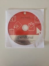 Vintage 1997 Apple Computers Power Macintosh 7300, 8600, 9600 User's Manual CD
