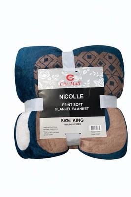 King size full flannel blanket