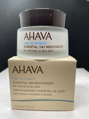 AHAVA Time to Hydrate Essential Day Moisturizer 1.7 oz / 50 mL exp 03/28