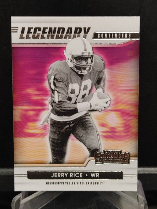 Jerry Rice 2021 Panini Contenders Legendary Contenders #10 - San Francisco 49ers
