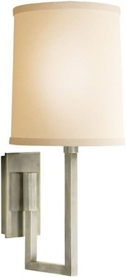 Visual Comfort BBL2027PWT-L Barbara Barry 1 Light Aspect Library Sconce - Pewter