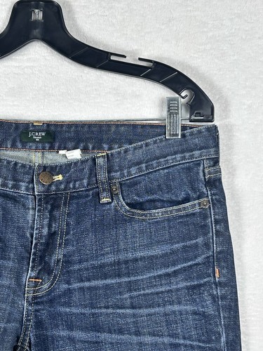 J.CREW Jeans Damen Gr. 31 Hipslung Capri Old School Crop Med Wash Mid Rise (J) - Bild 3 von 8