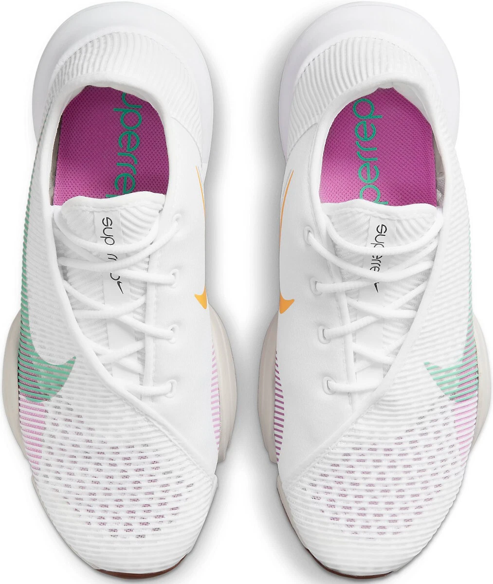 Nike Air Zoom Superrep HIIT Workout Gym Trainers White Sneakers Women Size SALE