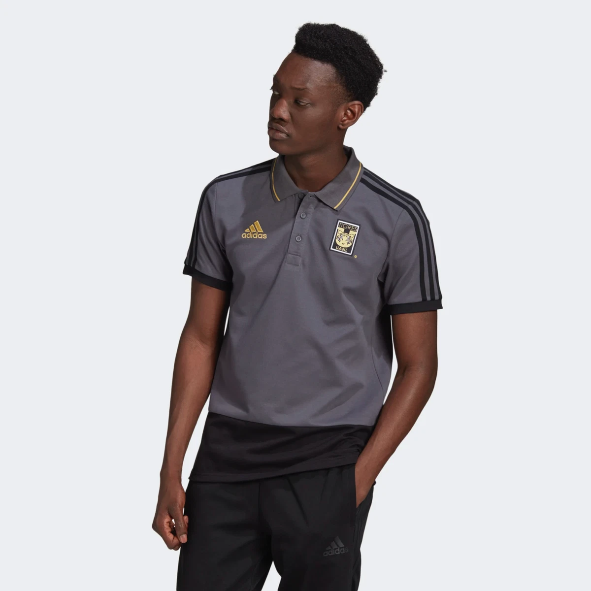polo adidas bleu