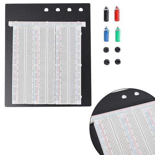 2390 Solderless Breadboard Circuit Test Board 2390 Tie Points 4 Binding Posts - Picture 7 of 8