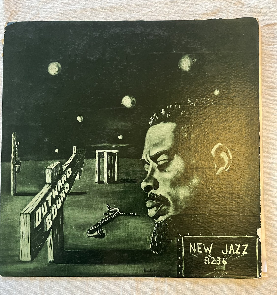 ERIC DOLPHY Quintet Outward Bound LP NEW JAZZ NJLP 8236 DG MONO