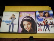 3 A Cinderella Story Children's DVD Lot: A Cinderella Story 1, 2 3