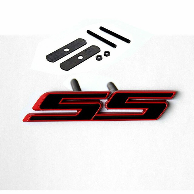 1x OEM Grille SS Red line Emblem Badge 3D For Camaro Chevy series F eBay
