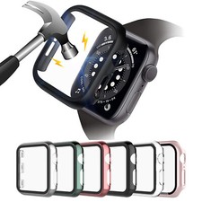 For Apple Watch Series 7/SE/6/5/4/3/2 Case Screen Protector 41/45/42/44mm Cover