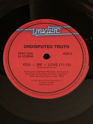 # Undisputed Truth / Starguard / Le Pamplemousse # SPEC-1290 12'' CA 1986