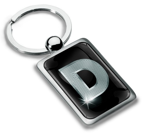 Portachiavi lettera dalla A alla Z + confezione regalo portachiavi acciaio inox - Foto 26 di 92
