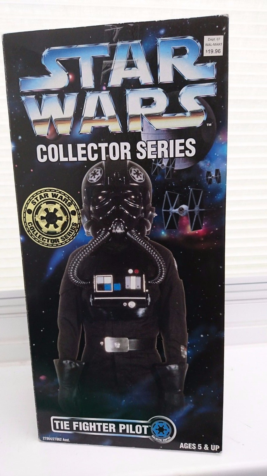 Star Wars 12inch Kenner 1997 Tie fighter pilot figure Star Wars 12inch Kenner 1997 Tie fighter pilot figure