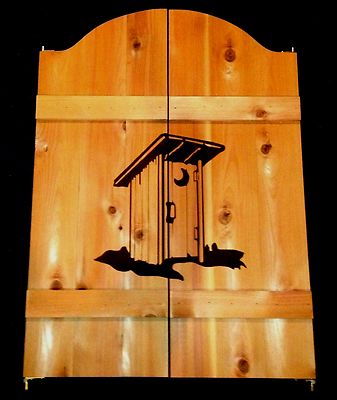 New Outhouse Saloon Bathroom Restroom Cafe Swinging Doors 37- 52  Outdoor Shower