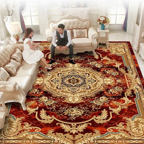 large size Household Carpets Decorative Rug Carpets Washable Non-slip Floor Mat - Picture 3 of 31