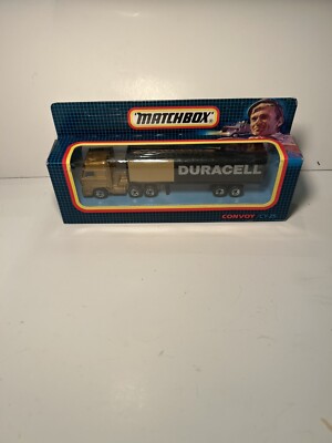 1987 Matchbox Convoy Duracell DAF Box Truck CY-25
