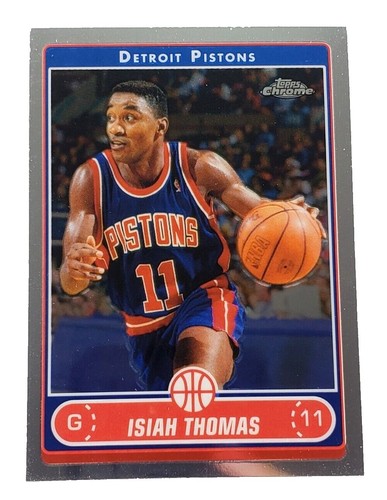 Isiah Thomas 2004-05 Topps Finest Refractor #88/249 Card 141 | eBay