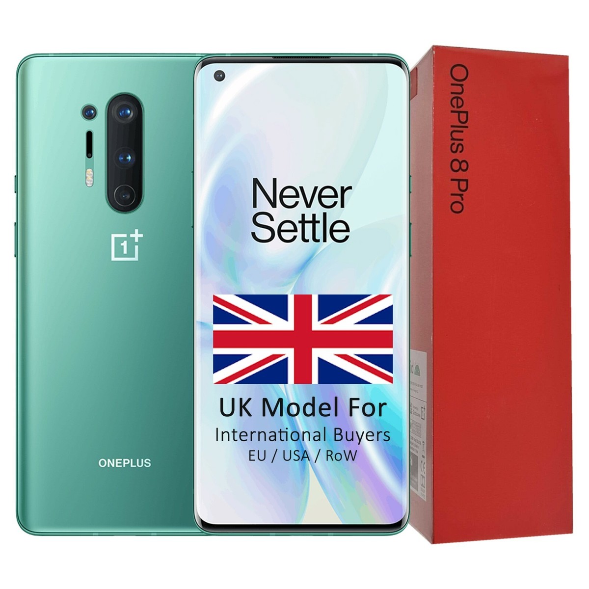 OnePlus 8 Pro 12/256GB IN2020 グリーン + おまけ