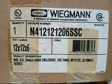 WIEGMANN N412121206SSC NX4 ENCLOSURE