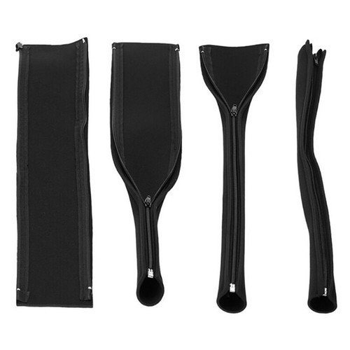 Neoprene cable management sleeve zipper wrap wire hider cover organizer SY - Afbeelding 3 van 9