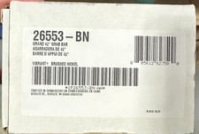 New Kohler Grand 42" Grab Bar Vibrant Brushed Nickel 26553-BN 