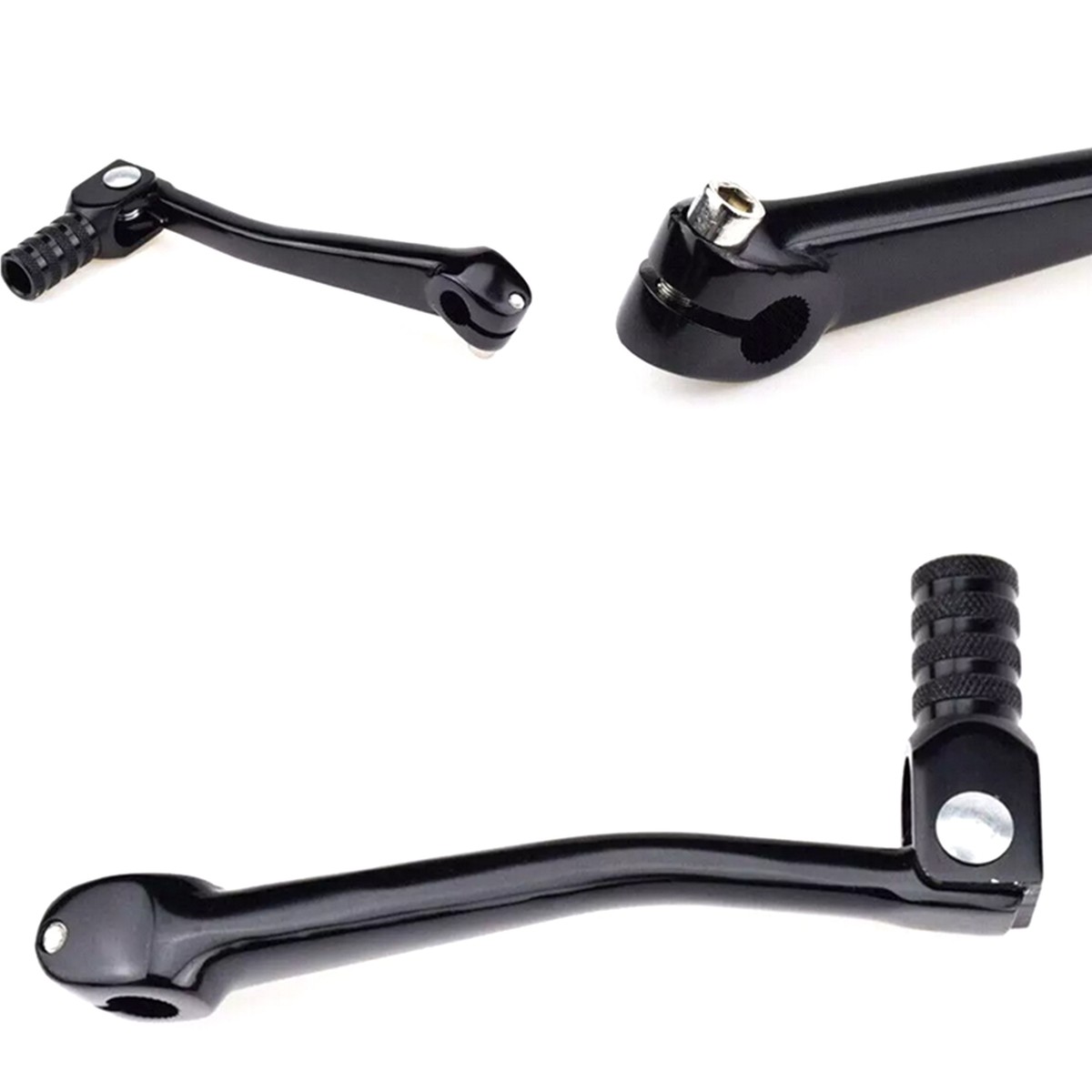 Universal Gear Shift Lever – Aluminum Alloy – Fits CRF80F, XR100R, XR80R, CRF230F, CRF250L – Black