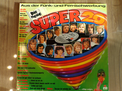 V.A. 12'' LP Vinyl Die neue Super 20 1977 Germany