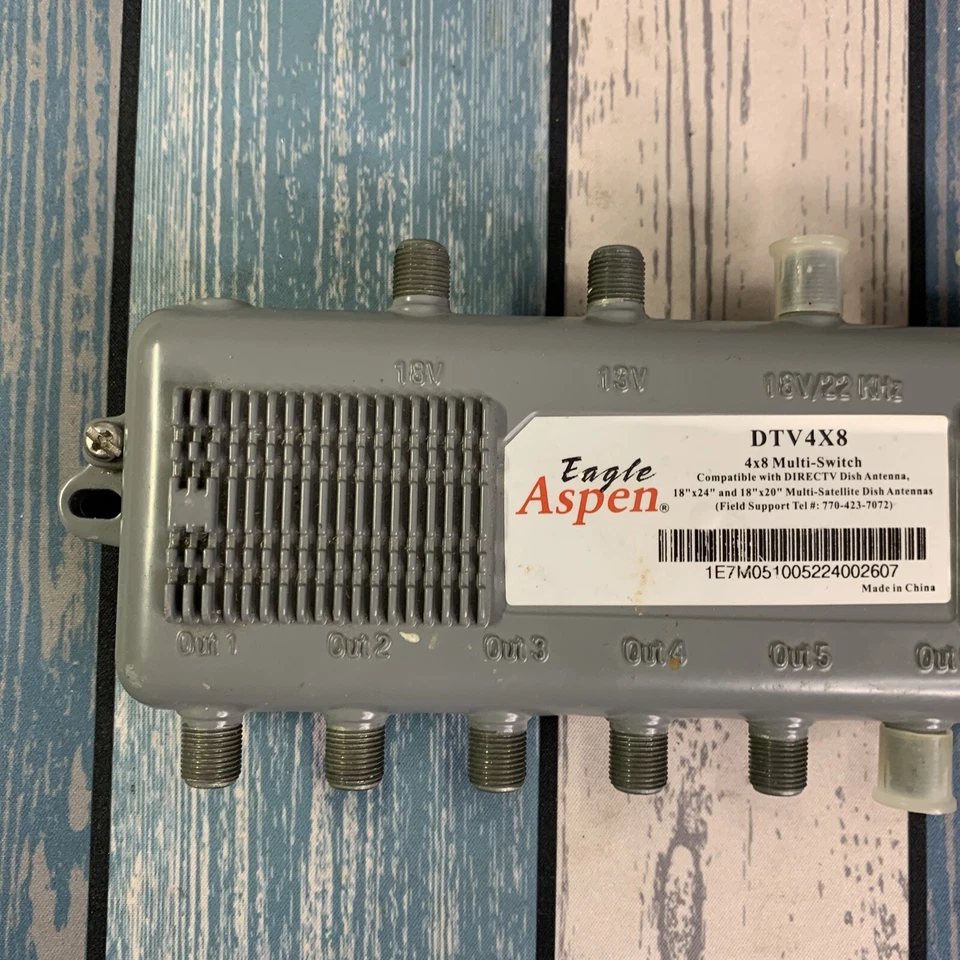 Eagle Aspen 4x8 Multi Switch DTV4X8 4 Inports 8 Outports Multi Satellite Dish - Image 3 of 4